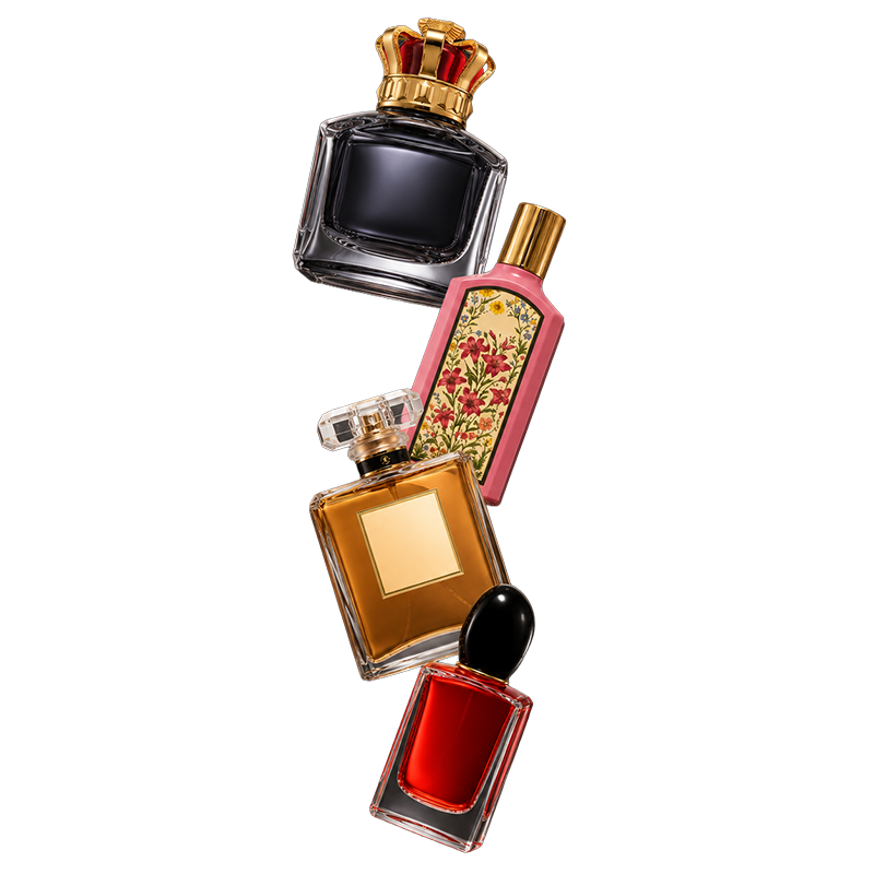 Create your version of
<em>Iconic Fragrances.</em>
