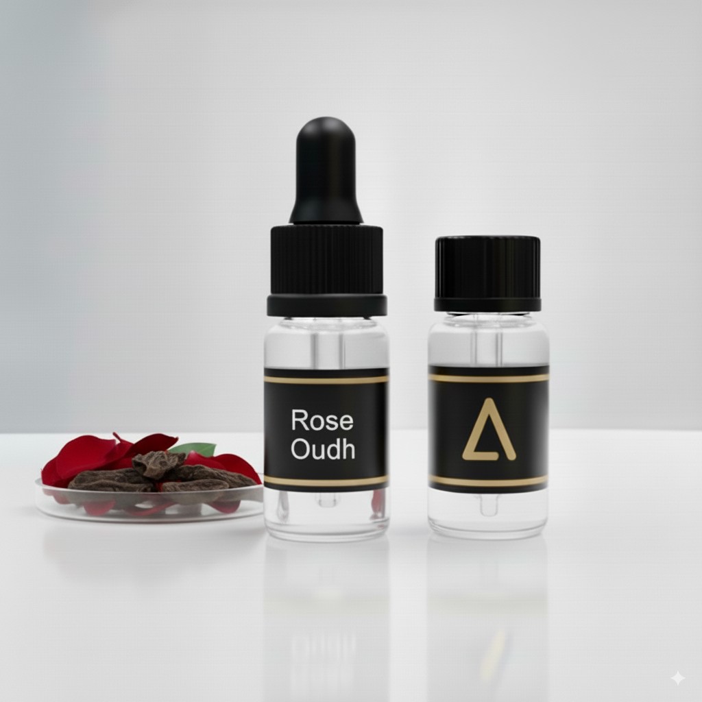 ROSE OUDH accord perfume base – pre-blended aromatic base for DIY perfume, custom fragrance, and perfume making Rose Oudh - Image 1